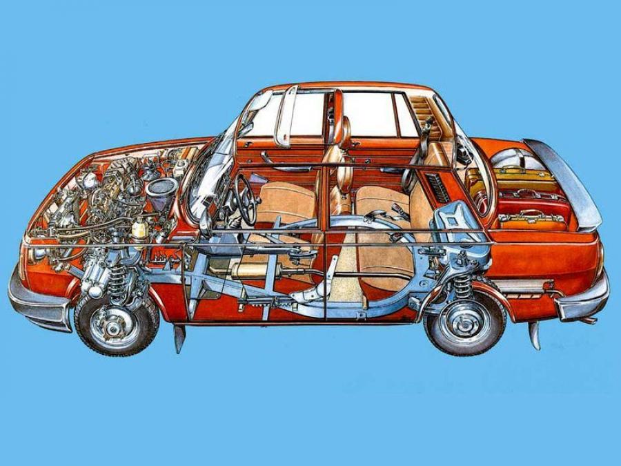 Схема Wartburg 353 1966 года  (фото 17 из 17)